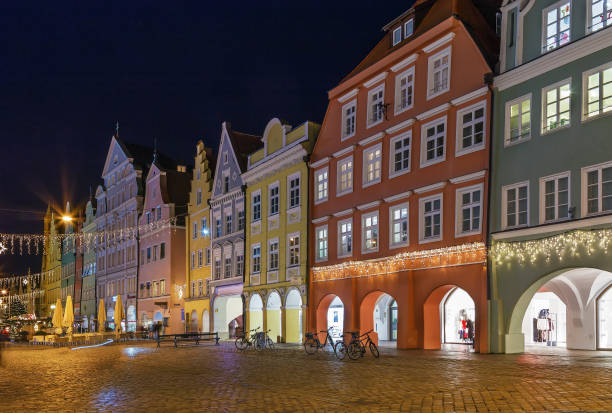 istock Old Town street in Landshut, Germany 1175055227
