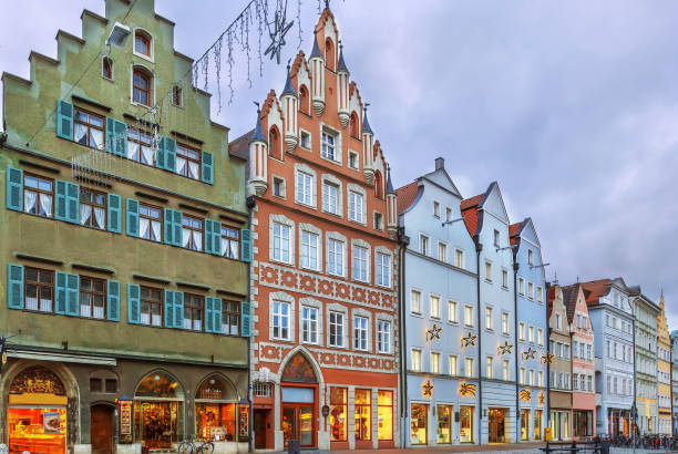 istock Old Town street in Landshut, Germany 1175055876