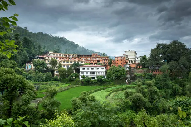 Photo of Old Babaji Ashram in Haidakhan Valley in Northern India