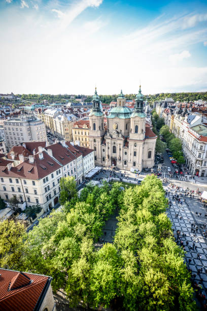istock St. Virus Cathedral And Prague Cityscape 1175064293