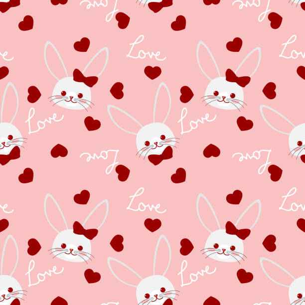 50+ Two Bunnies Snuggling Illustrations, Royalty-Free Vector Graphics ...