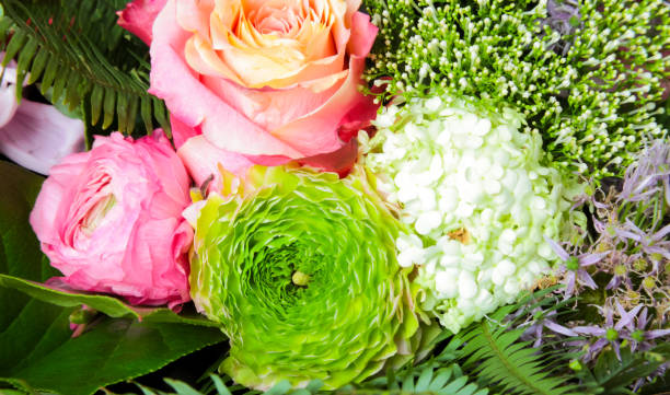 istock Bouquet of many different flowers 1175067669