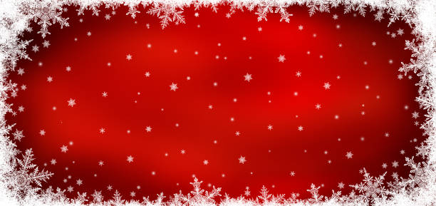 istock Decorative Christmas background with bokeh lights and snowflakes. 1175073312