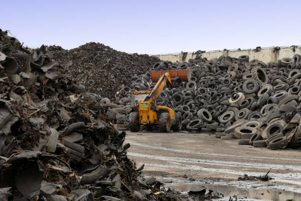 istock Recycling Tire industry 1175075598