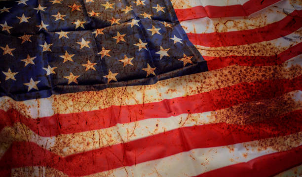istock Grunge American Flag 1175077378