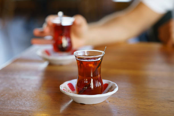 istock Turkish Tea on classic glass 1175086995