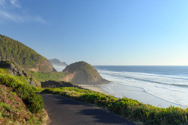 Central Coast Beach Landscape in Oregon