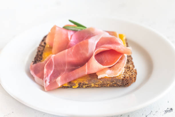 istock Sandwich with cheese and ham 1175095053