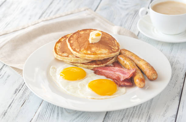 istock Portion of American breakfast 1175095095