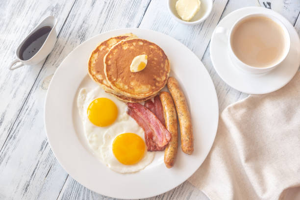 istock Portion of American breakfast 1175095800