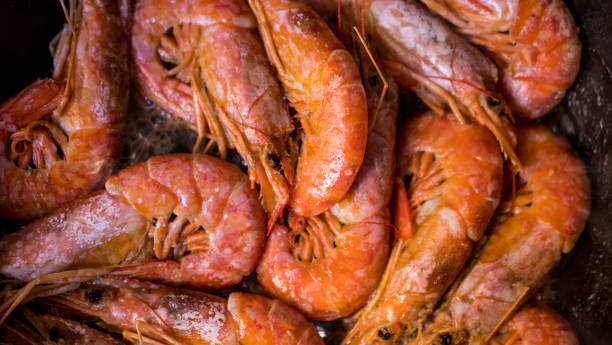 istock king prawns are cooked in a frying pan 1175109787