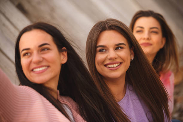 istock Girlfriends relaxing together and enjoying the view 1175129906