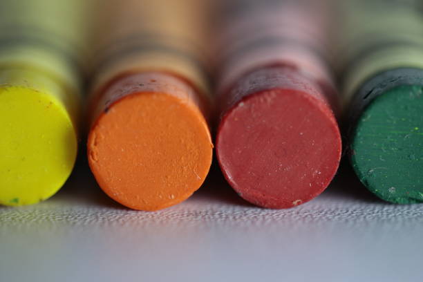 istock Ends of color caryons 1175132497