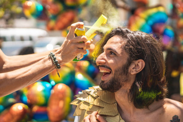 istock Preparing the drag queen for the LGBT event 1175143673