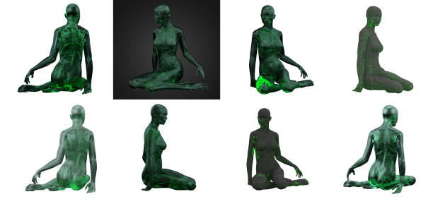 istock 3d rendering illustration of green human collection 1175147544