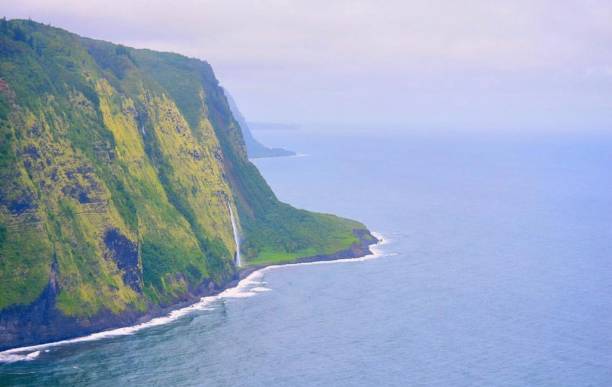 istock Waterfall in the side of a mountain 1175148317