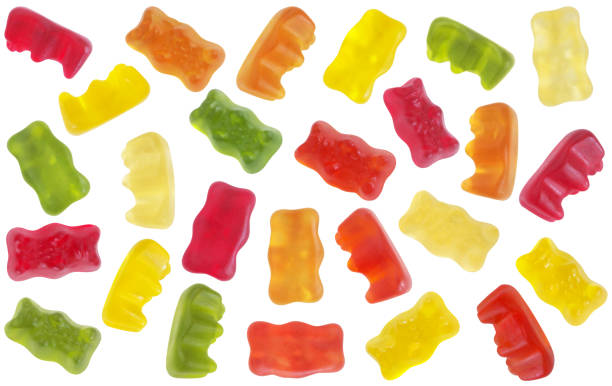istock Colorful gummy bears isolated 1175148533