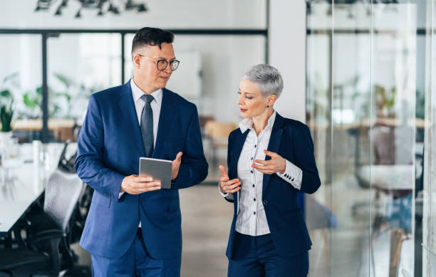 istock Business partners in discussion 1175158238