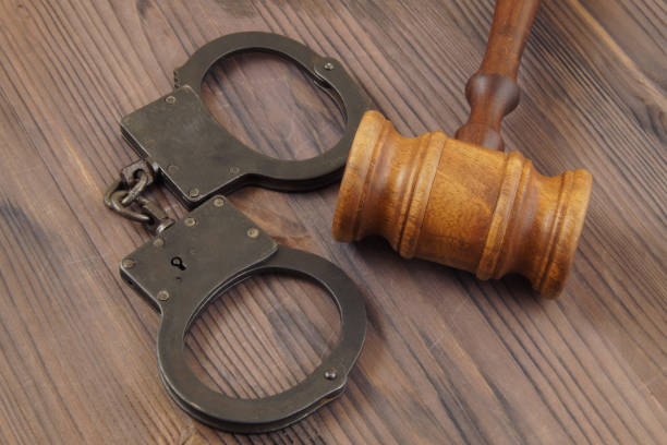 istock Judge gavel and handcuffs 1175158585