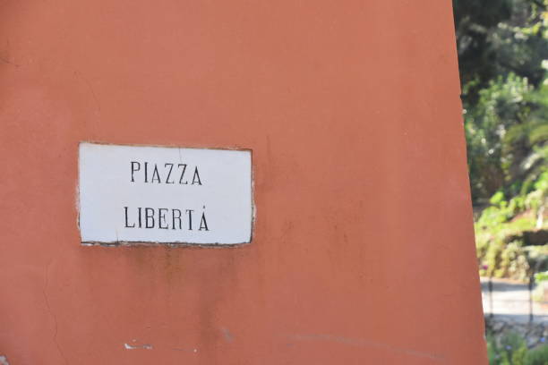 istock Road sign, ITALY 1175159591