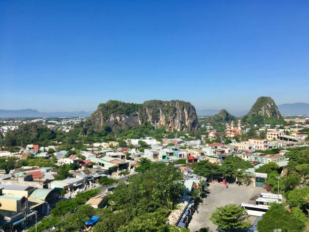 istock Mountain view from Marble mountain, Danang, Vietnam 1175167729