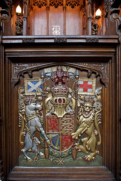 istock Queen's chair in St. Giles Cathedral (Edinburgh) 117517151