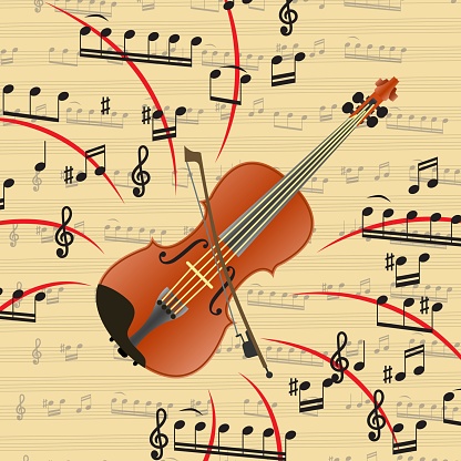 The violin is a bowed musical instrument.