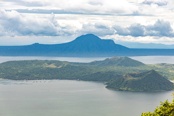istock Beautiful Taal lake view from Tagaytay 1175182807