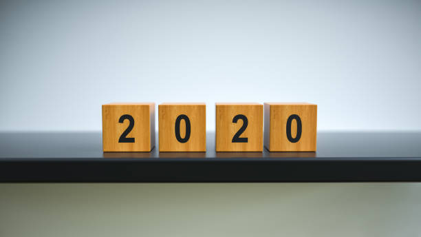 istock New Year 2020 Wooden Cube Shape 1175184052