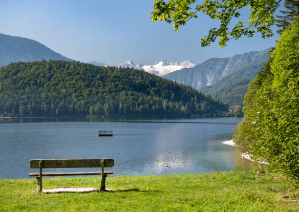 istock Altaussee with Dachstein Glacier, Styria, Austria 1175185441