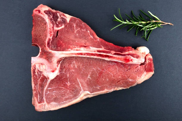 istock Delicious T Bone Steak with Rosemary 1175191109