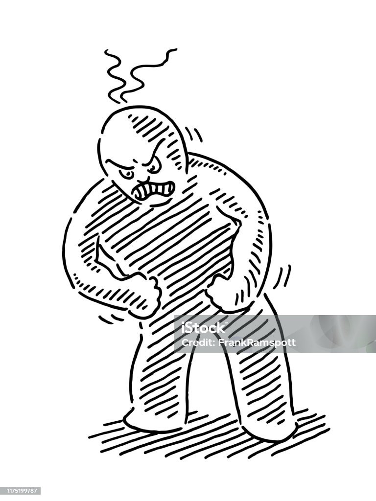Angry Cartoon Human Figure Drawing Stock Illustration - Download Image Now - Anger, Black And White, Black Color - iStock Angry Cartoon Human Figure Drawing Stock Illustration - Download Image Now - Anger, Black And White, Black Color - iStock