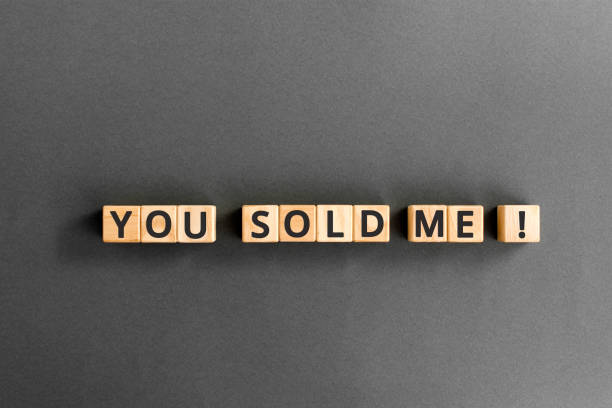 istock You sold me - phrase from wooden blocks with letters 1175203452