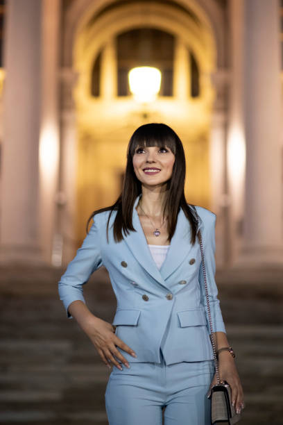istock Woman at night 1175205623