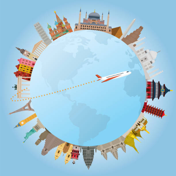 istock World Landmarks and Travel Around the World Concept 1175214675