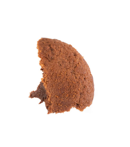 istock Soft Round Chocolate Butter Cookie Isolated Top View 1175218534