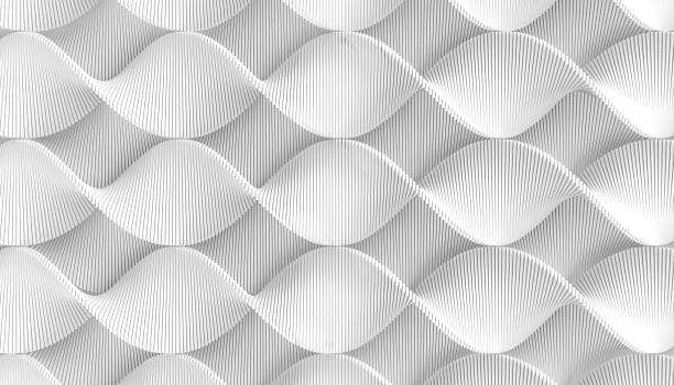 istock 3d image rendering of white geometric twisted ribbon 1175219397