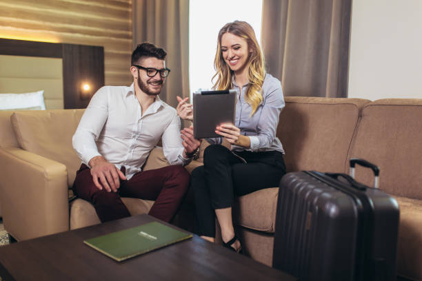 istock Two young business colleagues working on some business ideas. 1175224764