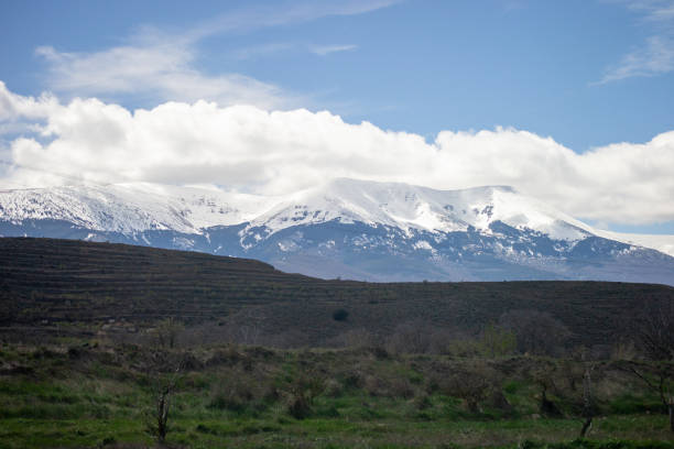 Moncayo Landscape in a beautiful day Zaragoza Spain