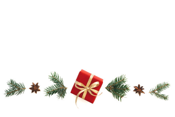 istock Christmas Ornaments On White Background 1175226239