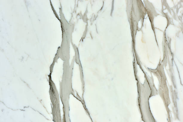 Natural royal " Calacatta Borghini " texture pattern. stock photo