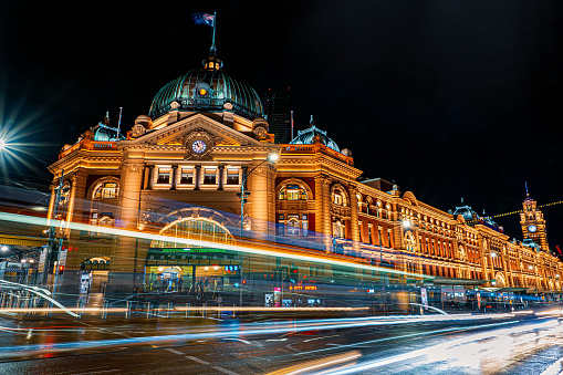 Flinders St, Melbourne