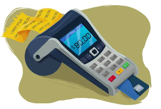 Vector illustration of Contactless Payment