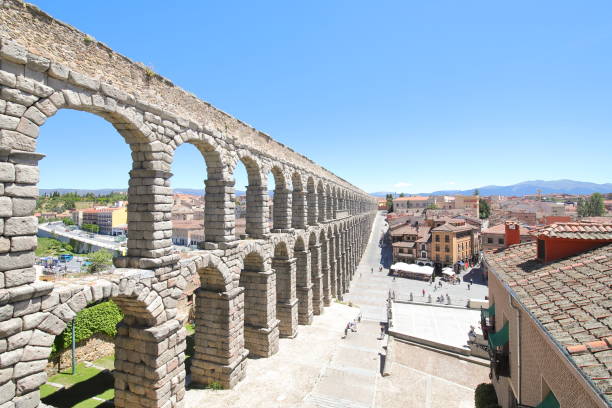 istock Aqueduct historical architecture Roman ruin Segovia Spain 1175240101