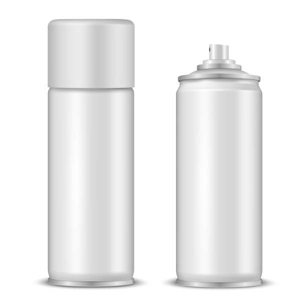 ilustrações, clipart, desenhos animados e ícones de as ilustrações realistas do mockup das garrafas do pulverizador ajustadas - chemical bottle cap chores