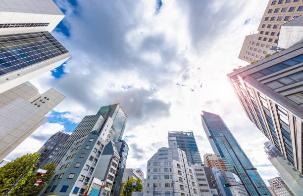 istock Tokyo buildings and sky 1175243538