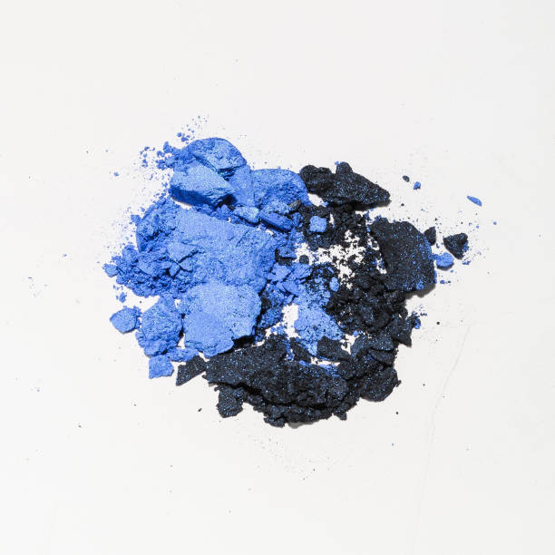 istock A powder of black and blue eyeshadow 1175245673