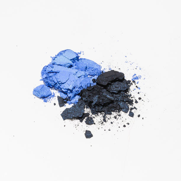 istock A powder of black and blue eyeshadow 1175245696