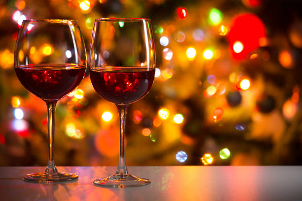 istock Crystal glasses of wine 1175246266