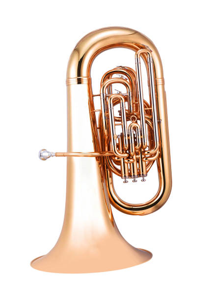istock Golden french horn 1175247581